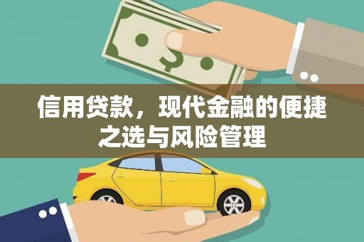 永寿信用贷款，现代金融的便捷之选与风险管理