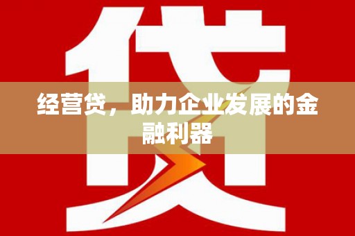 永寿经营贷，助力企业发展的金融利器