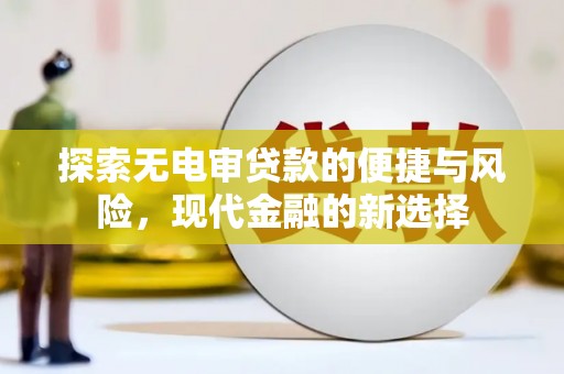 永寿探索无电审贷款的便捷与风险，现代金融的新选择
