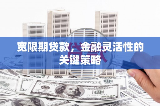 永寿宽限期贷款，金融灵活性的关键策略