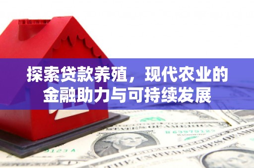 永寿探索贷款养殖，现代农业的金融助力与可持续发展