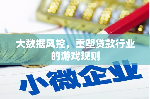 永寿大数据风控，重塑贷款行业的游戏规则