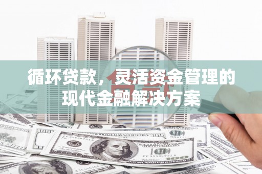 永寿循环贷款，灵活资金管理的现代金融解决方案