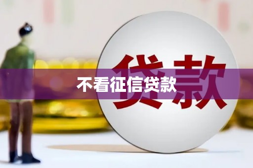 永寿不看征信贷款
