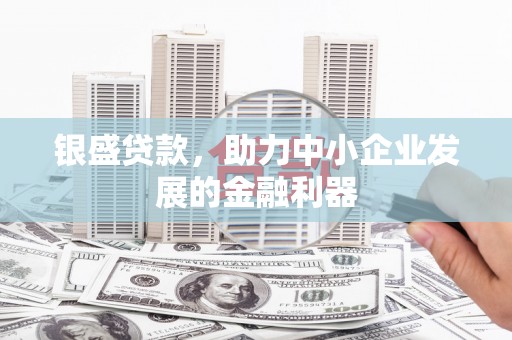 永寿银盛贷款，助力中小企业发展的金融利器