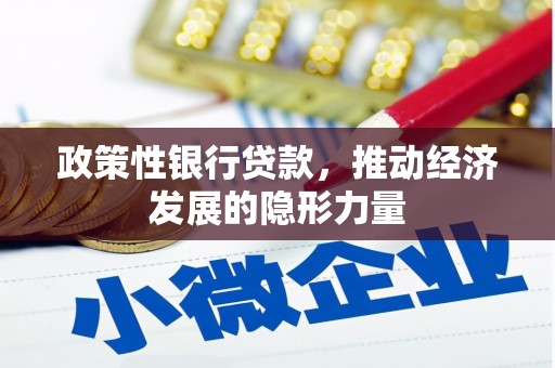 永寿政策性银行贷款，推动经济发展的隐形力量