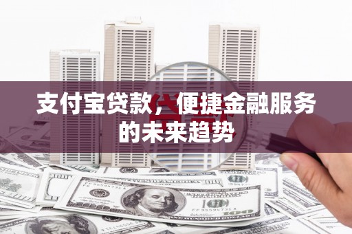 永寿支付宝贷款，便捷金融服务的未来趋势