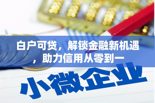永寿白户可贷，解锁金融新机遇，助力信用从零到一