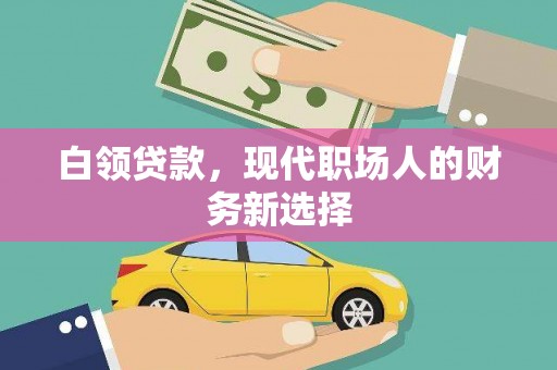 永寿白领贷款，现代职场人的财务新选择