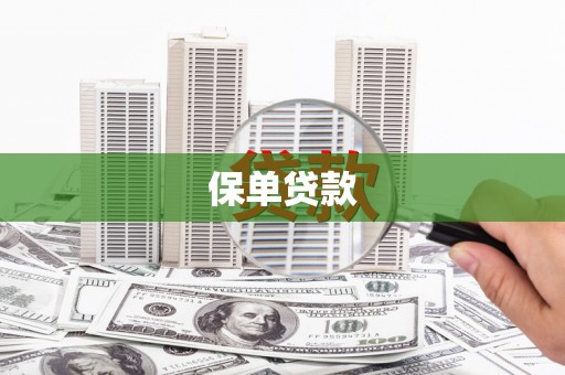 永寿保单贷款
