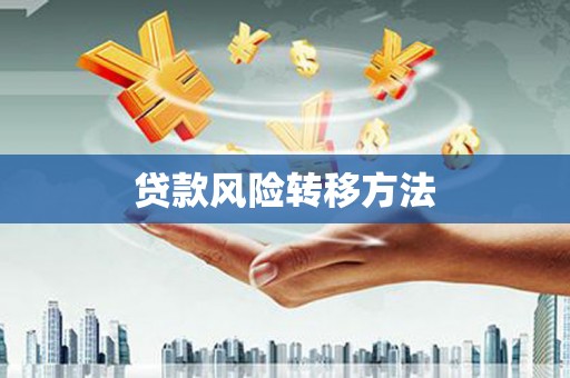永寿贷款风险转移方法 永寿贷款风险转移方法