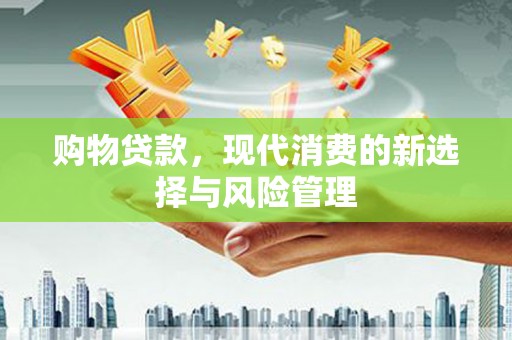 永寿购物贷款，现代消费的新选择与风险管理