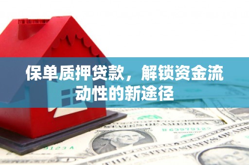 永寿保单质押贷款，解锁资金流动性的新途径