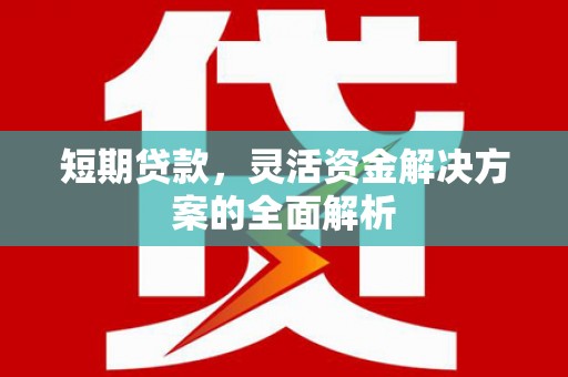 永寿短期贷款，灵活资金解决方案的全面解析