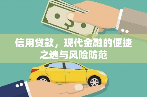 永寿信用贷款，现代金融的便捷之选与风险防范