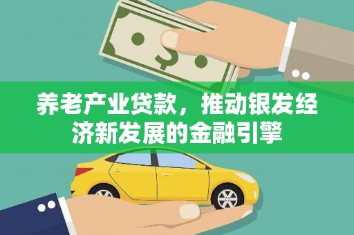 永寿养老产业贷款，推动银发经济新发展的金融引擎