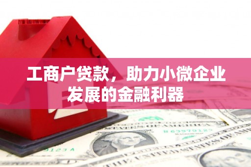 永寿工商户贷款，助力小微企业发展的金融利器