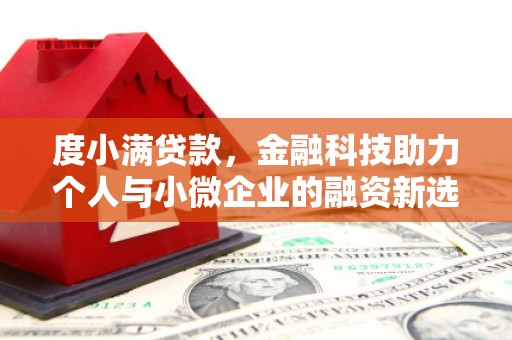 永寿度小满贷款，金融科技助力个人与小微企业的融资新选择