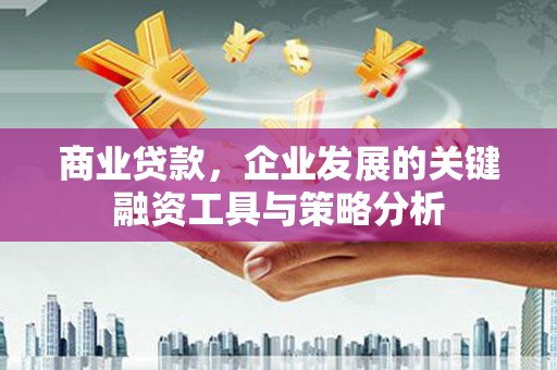 永寿商业贷款，企业发展的关键融资工具与策略分析