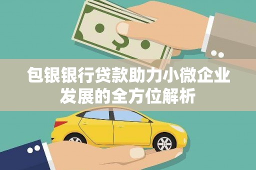 永寿包银银行贷款助力小微企业发展的全方位解析