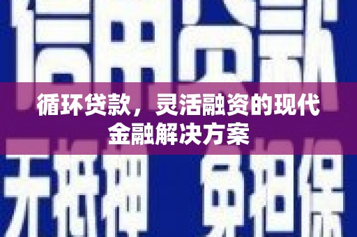 永寿循环贷款，灵活融资的现代金融解决方案
