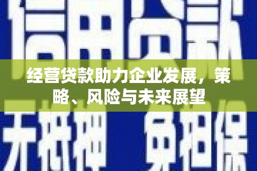永寿经营贷款助力企业发展，策略、风险与未来展望