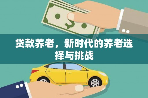 永寿贷款养老，新时代的养老选择与挑战