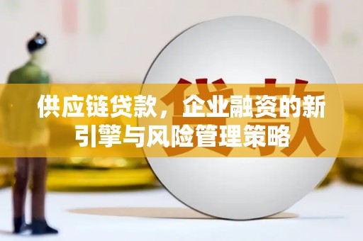 永寿供应链贷款，企业融资的新引擎与风险管理策略