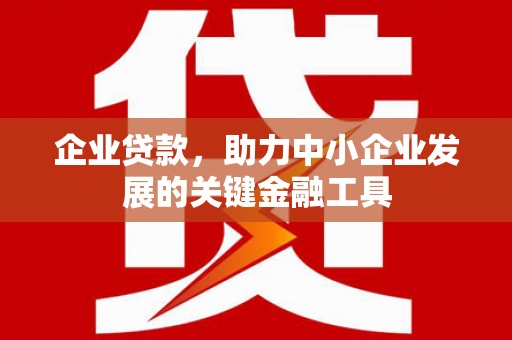 永寿企业贷款，助力中小企业发展的关键金融工具