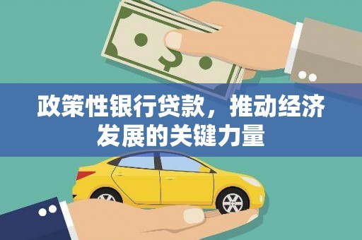 永寿政策性银行贷款，推动经济发展的关键力量