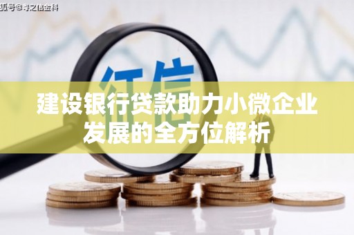 永寿建设银行贷款助力小微企业发展的全方位解析