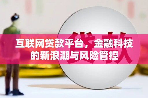 永寿互联网贷款平台，金融科技的新浪潮与风险管控