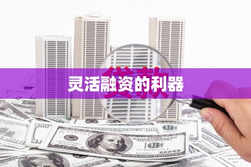 永寿灵活融资的利器