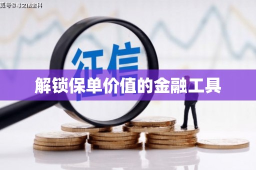 永寿解锁保单价值的金融工具