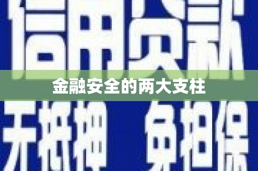永寿金融安全的两大支柱